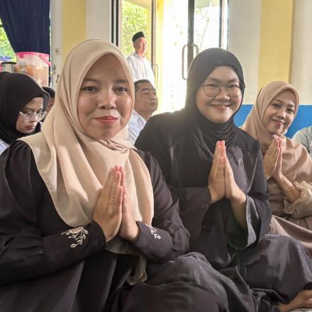 Momentum Silaturahmi, Perangkat Desa Ikut Ramaikan Kegiatan Halal Bihalal Se-Kecamatan Mataraman