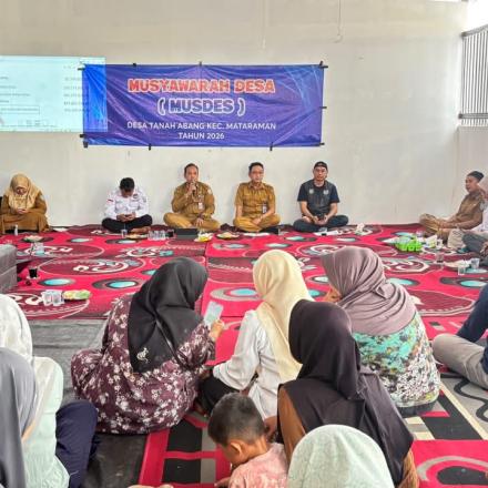 Musdes Penetapan Rencana Kerja Pemerintah (RKP) Desa Tahun 2027, Desa Tanah Abang Tetapkan Prioritas