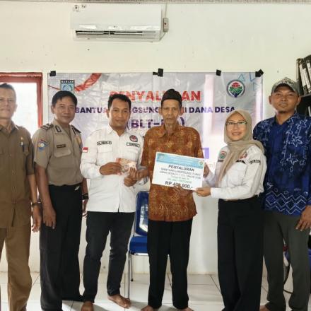 Pemerintah Desa Tanah Abang Salurkan BLT Periode Juli-Oktober 2026 kepada Warga Penerima Manfaat