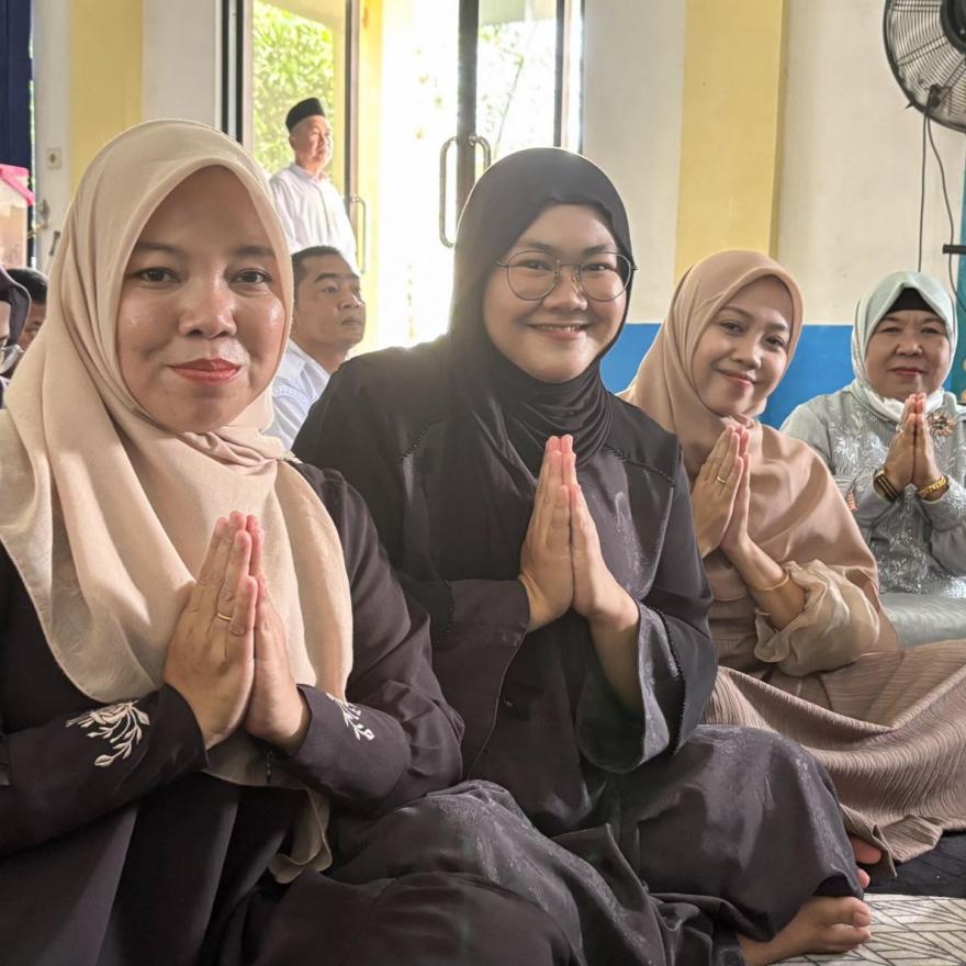 Momentum Silaturahmi, Perangkat Desa Ikut Ramaikan Kegiatan Halal Bihalal Se-Kecamatan Mataraman